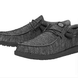 Hey Dude 11 EE Men's Dark Gray Slip-On Loafers
